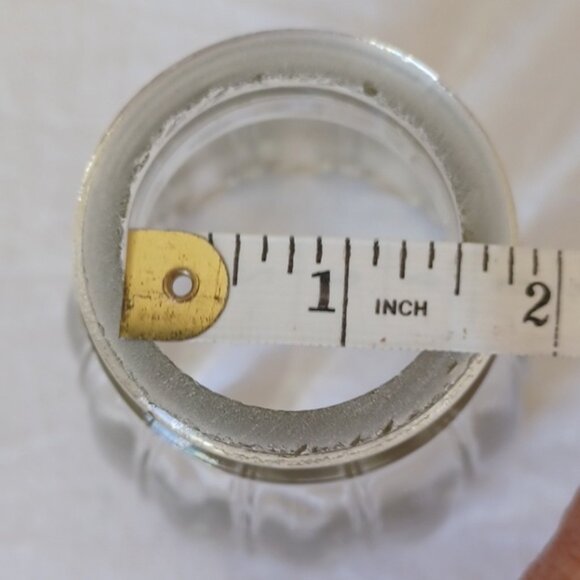 4 PIECE SET Glass Light Shades for Sconce or Ceiling Fan, Clear - Picture 11 of 16